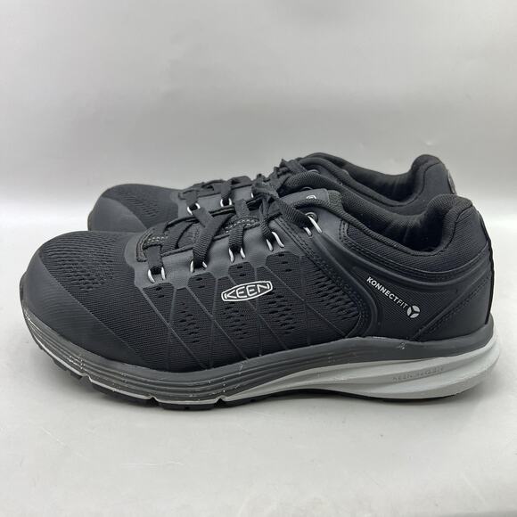KEEN Utility Vista Safety Work Shoes Men Size 9 D Black Mesh EH Comfort Sneakers main image 5